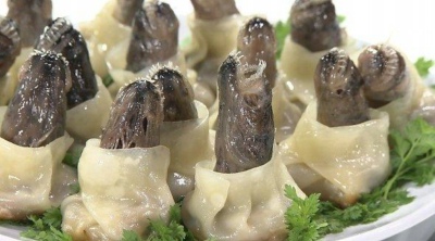 看著“可怕”的食物，其實味道還不錯~