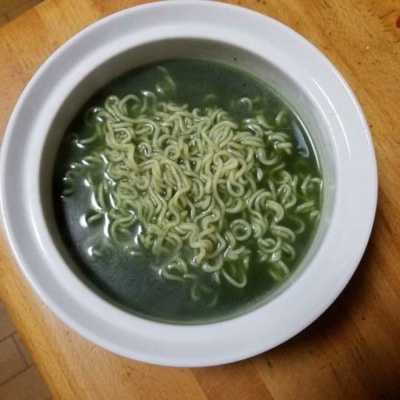 看著“可怕”的食物，其實味道還不錯~